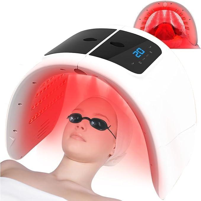 Red-Light-Beauty-Mask 7-Color LED Light Beauty for Face with Spray Function Gentle Skin Care Tool for Face Neck Body Home Use Gift Storage Friendly Red-Light-Beauty-Mask 7-Color LED Light Beauty for Face with Spray Function Gentle Skin Care Tool for Face Neck Body Home Use Gift Storage Friendly