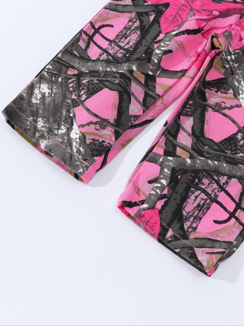 Baby Girl Floral Denim Overalls, Baby Girl Clothes, Cute Vintage Style Bib Pants, Comfortable Washed Jeans for Daily Wear, Fashionable Toddler