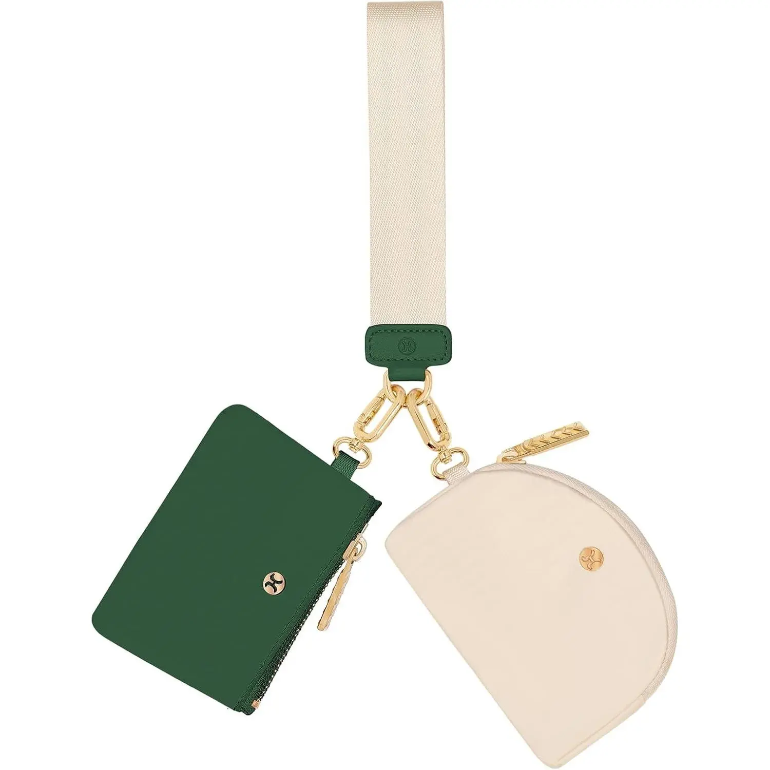 Dark Green+White