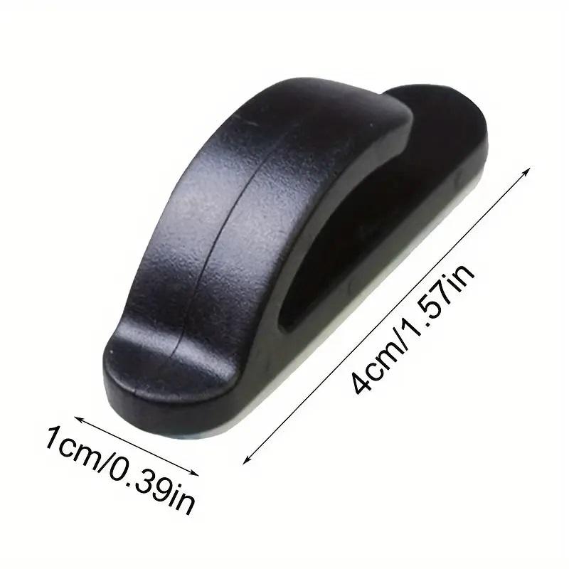 4 Self-Adhesive Car Hooks, Easy Installation Car Organizers, Car Backseat Organizer, Durable Car Accessories for Bags and Wallets, Convenient Use