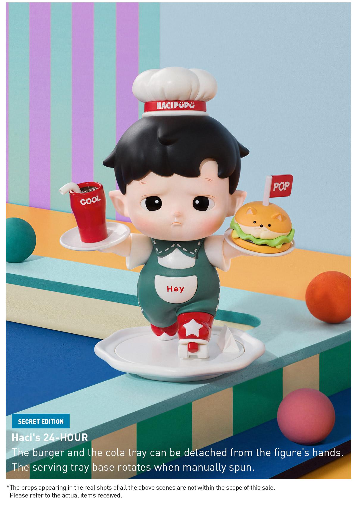 HACIPUPU Rolling Time Machine Series Figures