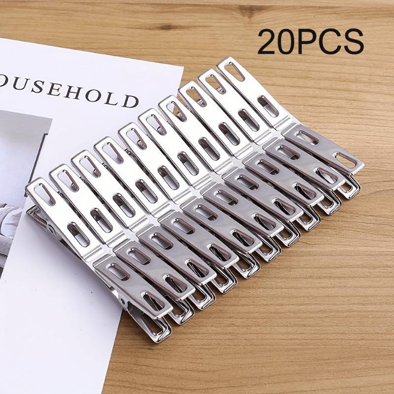 20pcs Clothesline clip, strong clip, clothesline clip, sock clip, small clip, flat mouth clip