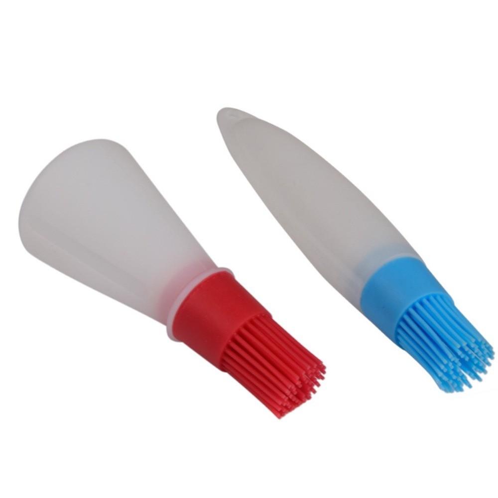 1pc High-Temperature Oil Control Brush, Precision Kitchen Tool, BBQ Grill Brush, Non-Stick Pan Oil Remover, Camping Party Essential