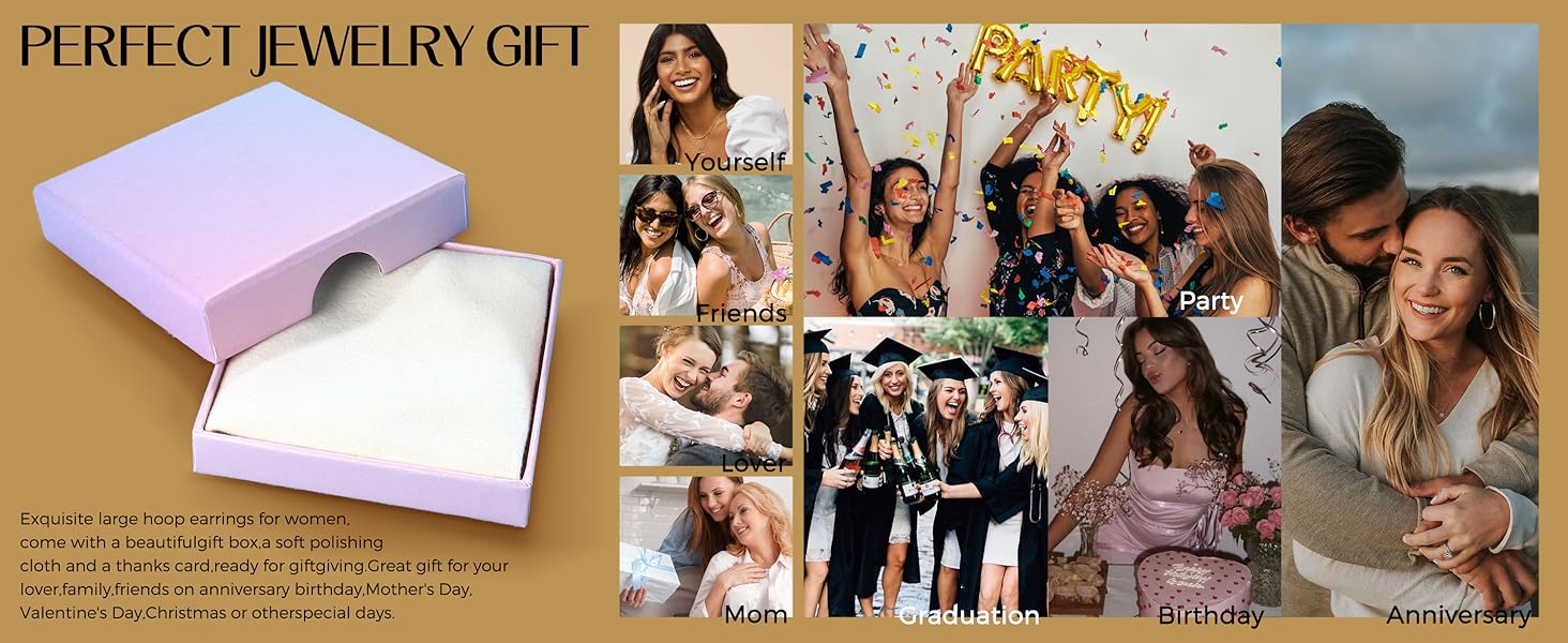 Hypoallergenic 14k Hoop Stud Earrings, Trendy Chain Cartilage & Huggie Sets, Lightweight 8 Pairs for Multiple Piercings