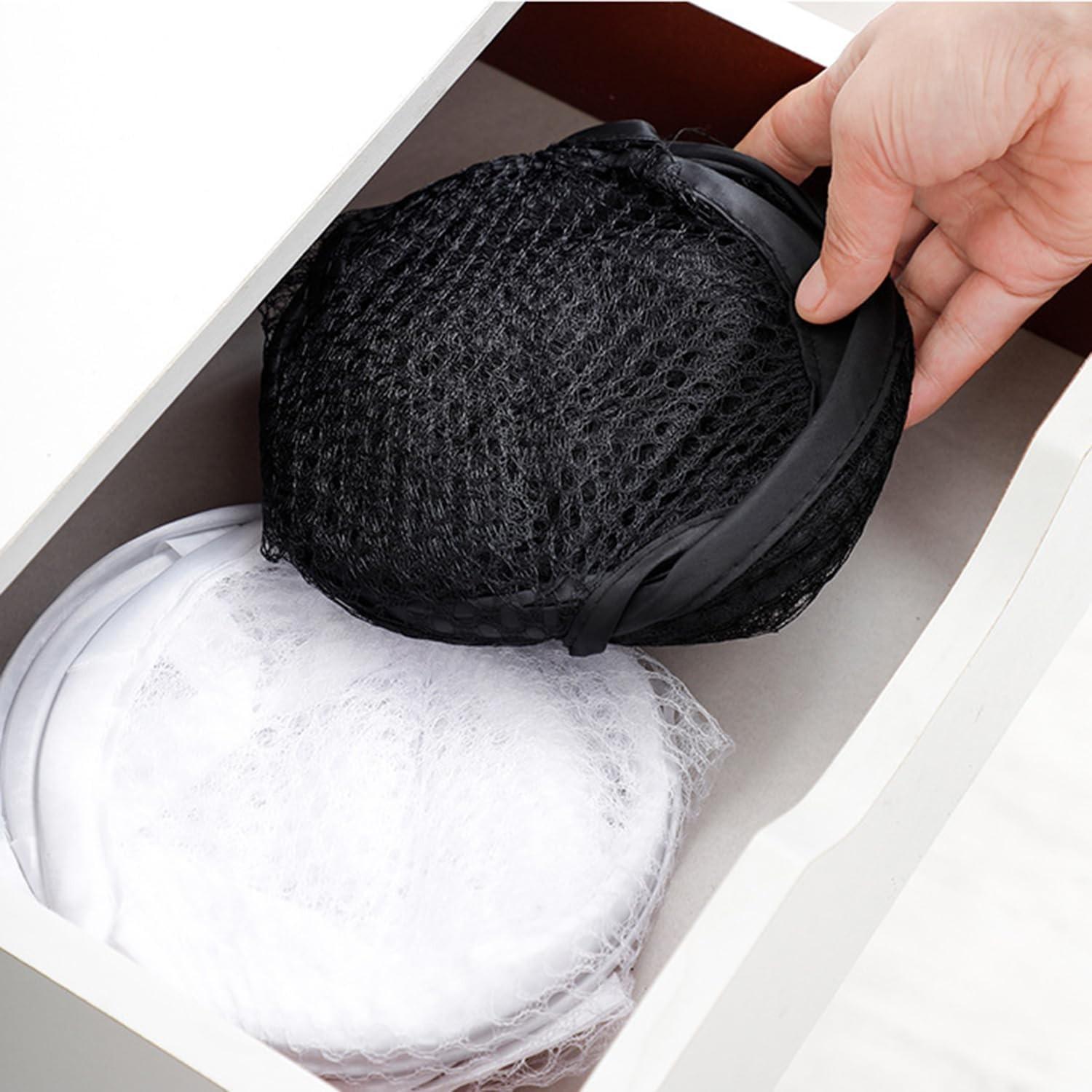 3-Piece Foldable Laundry Basket Set, Pop-Up Mesh Dirty Clothes Bin, Large Capacity Storage Tray, Ideal for Home Use, Perfect for Renters and Young Families