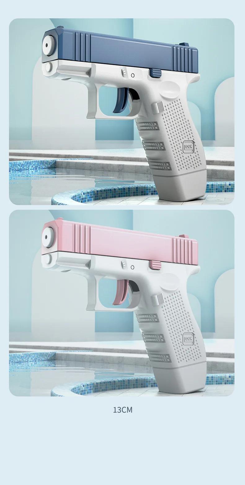 M1911 Water Gun Pistol Huge Capacity LeakProof Long Range Summer Blaster for Kids Adults Beach Pool Outdoor Water Fight Toy Game