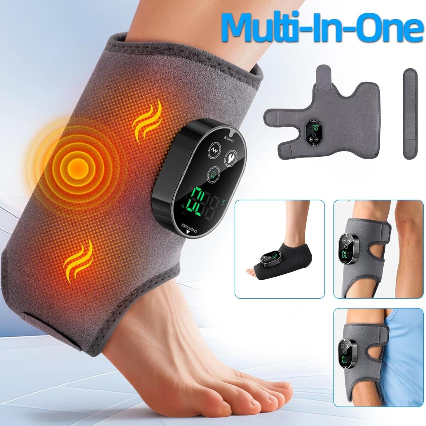The electric foot and hand massager can vibrate and heat the ankles, while the foot massager The electric foot and hand massager can vibrate and heat the ankles, while the foot massager