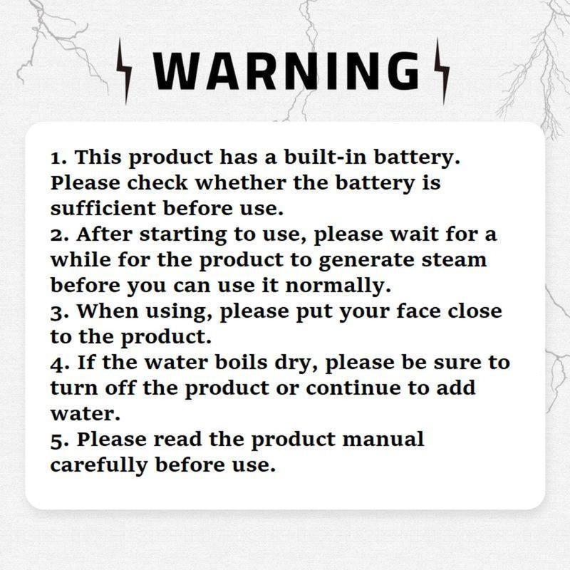 Portable Ultrasonic Humidifier Mesh Nebulizer, 1 Box USB Rechargeable Handheld Skin Moisturizing Humidifier, Personal Care Appliances for Home & Travel