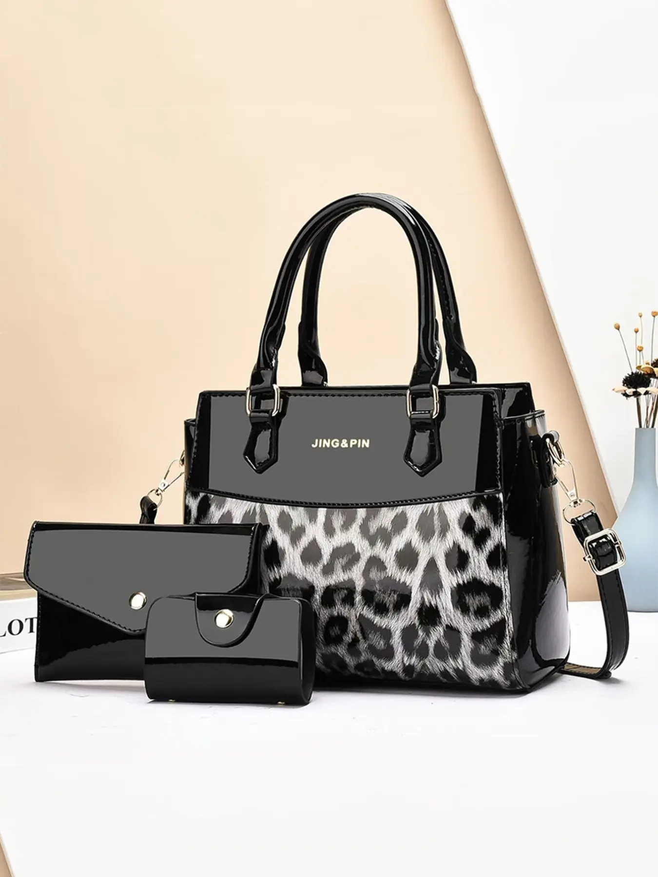 Fashionable Vintage Saddle Bag Set, Multi-Functional Large Capacity Crossbody Handbag, Elegant PU Leather, Perfect for Travel and Shopping