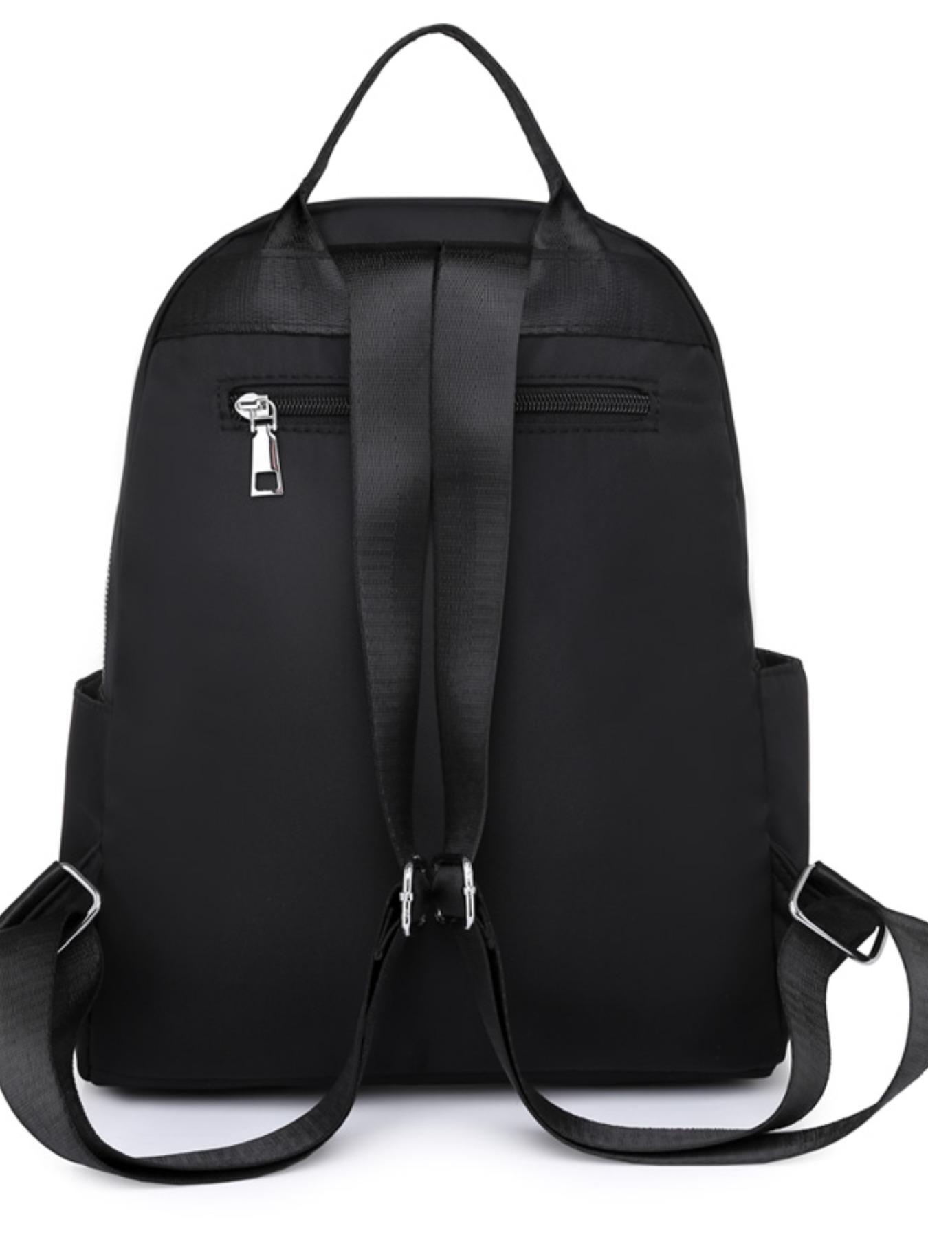 Women's Oxford Cloth Backpack, Large Capacity Anti-Theft Laptop Bag, Travel & Casual Fashion Bookbag, Student & Mommy Shoulder Bag, Casual Lightweight Backpack