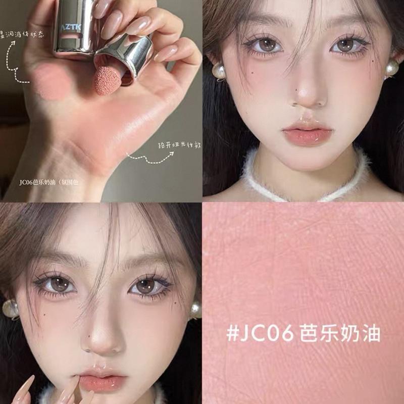 Aztk Liquid Blush, Long-Lasting Easy Application Natural Glow Makeup, Perfect for Daily Use, Available in Multiple Shades, Makeup Beauty Cosmetics