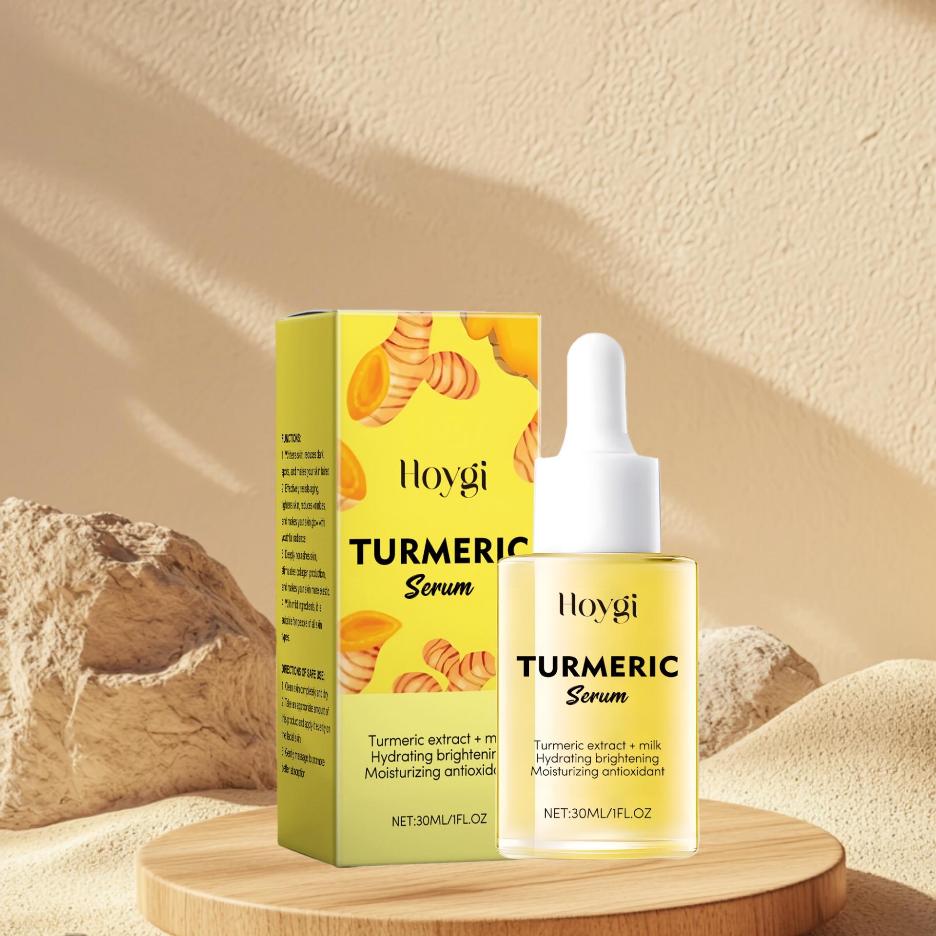Turmeric Milk Moisturizing Serum, Nourishing & Hydrating Formula, Daily Skin Care Essentials, Benefits, Natural Ingredients