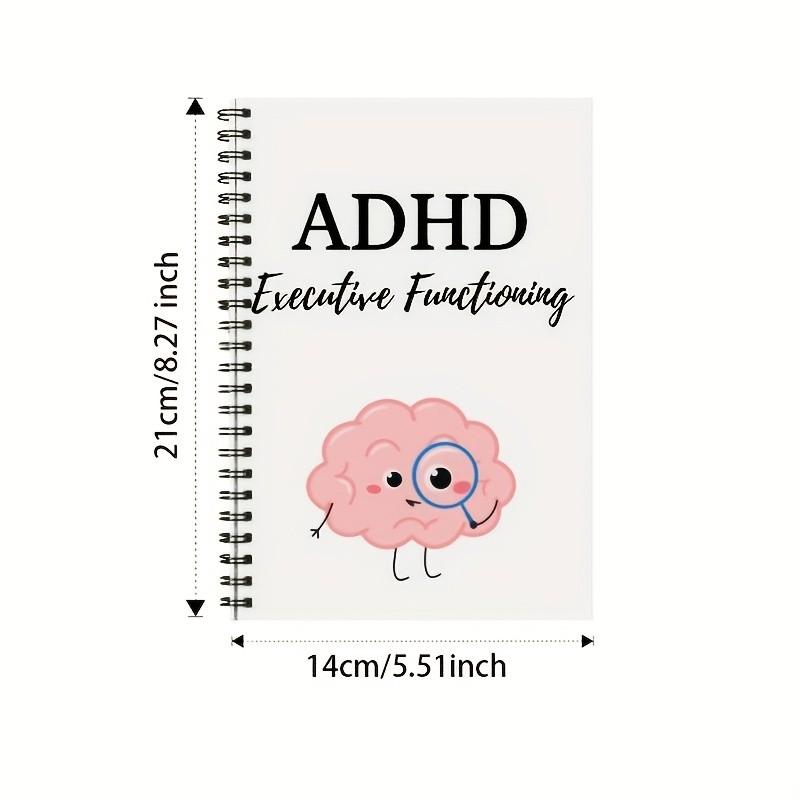 ADHD Planner: Boost Executive Function And Mental Health, Includes Practical Exercises To Strengthen Organization Skills, Take Charge Of Your Well-Being And Tackle Daily Challenges With Confidence. A5