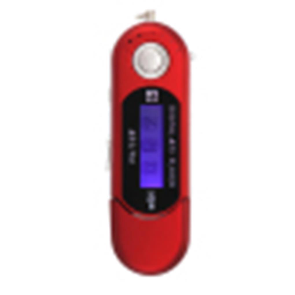 Plastic Silver Portable Digital MP3 Player - USB 2.0 Flash Drive, Lossless Sound, Multilanguage LCD Display, 3.5mm Audio Jack, Automatic Shutdown Function