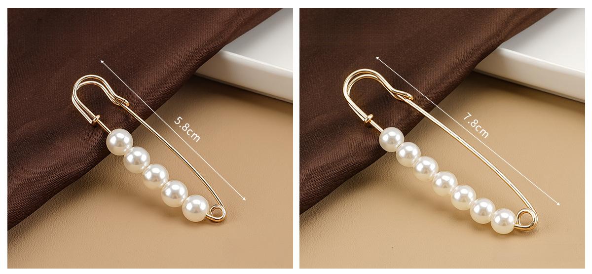 Pants waist cincher, waist cinching pin, anti-exposure brooch, high-end brooch, pin accessory, pearl brooch clasp, a gift for mom or girlfriend