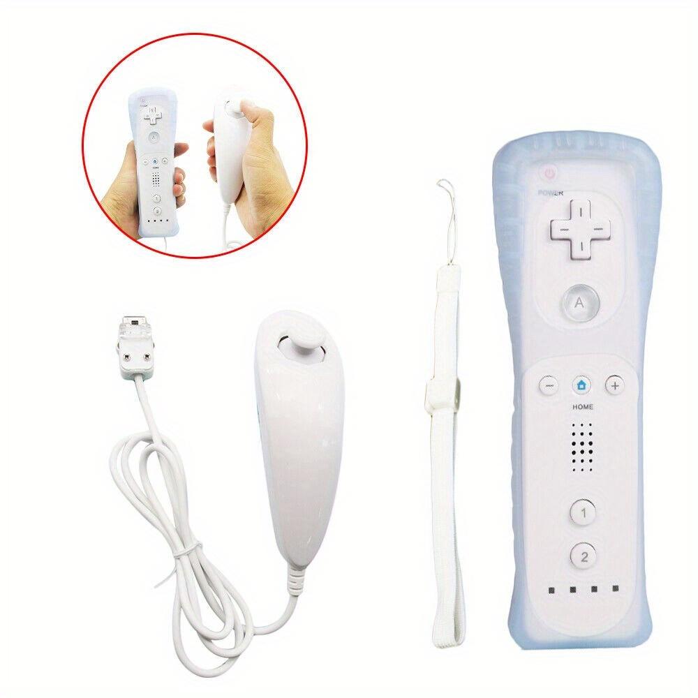 Wireless Wii Remote Controller + Nunchuck | 2-in-1 Ergonomic Game Kit with Precision Sensor & Slip-resistant Strap