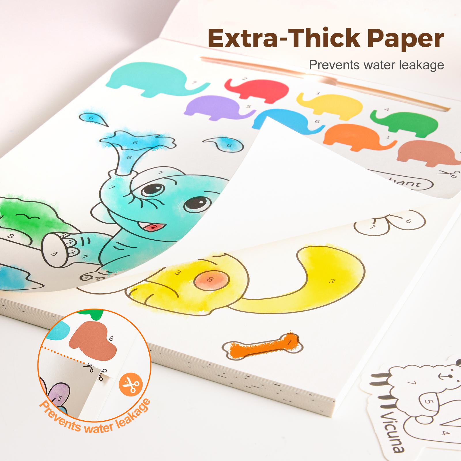 Jar Melo Paint with Water Coloring Books, Kids Watercolor Painting Sets Mess Free Art Craft Drawing Toddler Activities Toy Easter Gifts Jar Melo Paint with Water Coloring Books, Kids Watercolor Painting Sets Mess Free Art Craft Drawing Toddler Activities Toy Easter Gifts