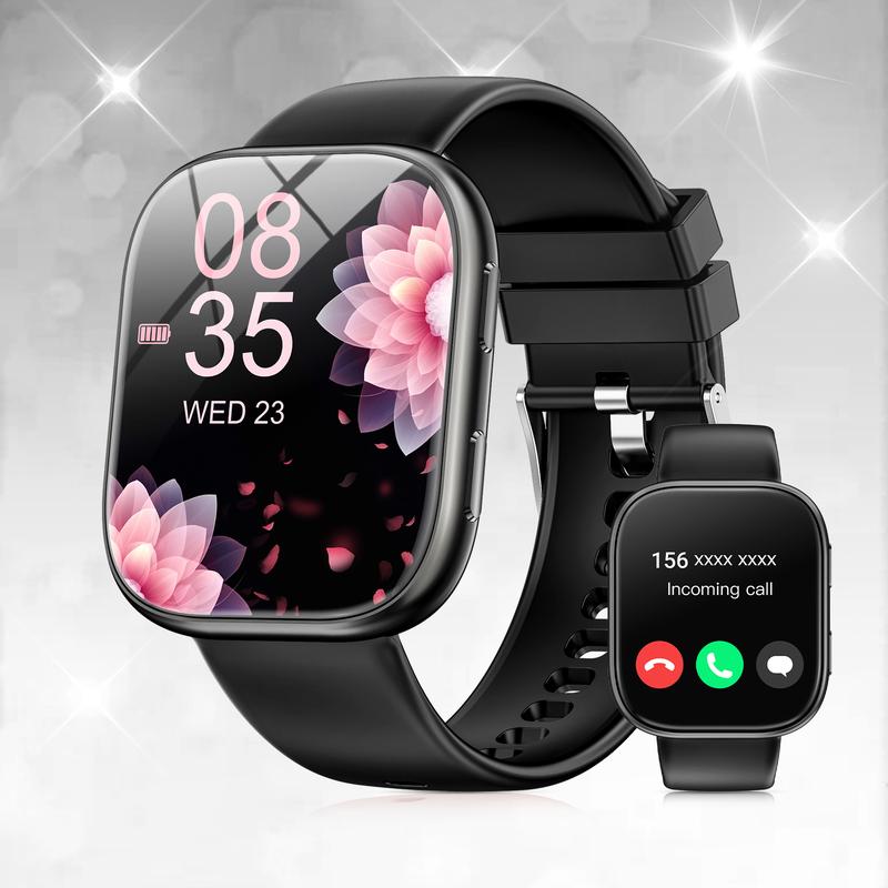 Smartwatches for Men and Women (Call Answering/Dialing Function), 1.83-inch HD Display, Built-in Pedometer, Multiple Sports Modes, Fitness Watches for Android/iPhone Users, Birthday/Halloween/Christmas Gifts/Decoration.