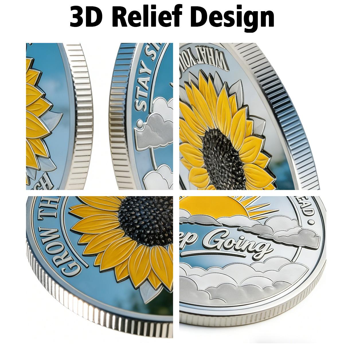 1 Count Cross Design and Resurrection Memorial Coin, Medal Alloy Relief Decorative Keepsake Gift, Religious Ornament for Easter Holiday, Church Decoration, Family Gathering Commemorative Collectibles, Cross Decorations 1 Count Cross Design and Resurrection Memorial Coin, Medal Alloy Relief Decorative Keepsake Gift, Religious Ornament for Easter Holiday, Church Decoration, Family Gathering Commemorative Collectibles, Cross Decorations