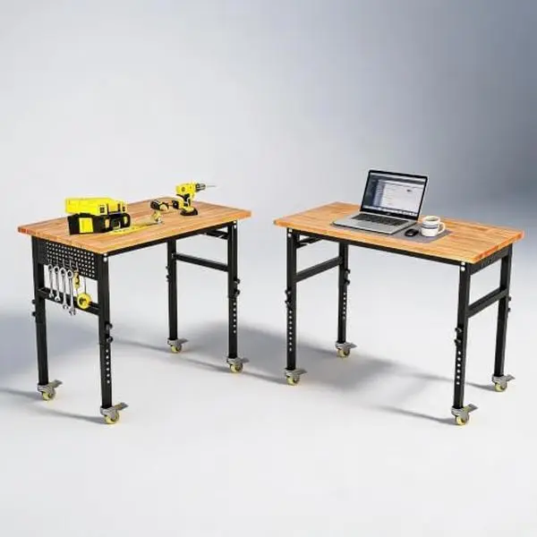GARVEE 48 + 70 Inch Adjustable Workbench Combo