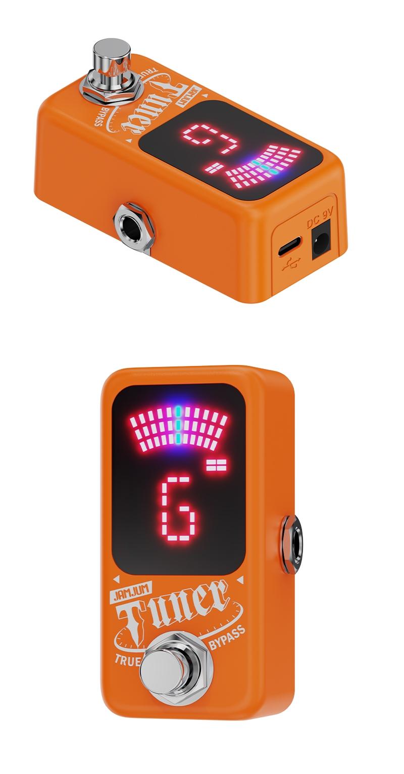 Jamjum Guitar Tuner, Precision Instrument for Perfect Sound, Essential Tool for Musicians, Compact Design for Easy Use