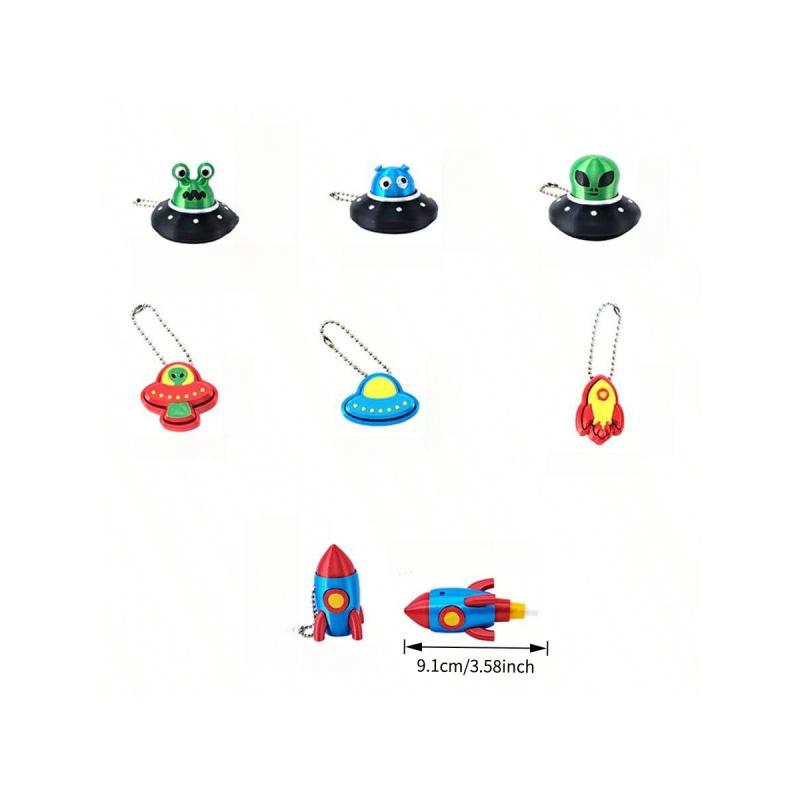 Alien Space Exploration Button Relax, Ideal Holiday Gift, Desk Stress Reliever, Space Exploration Key, Sci-Fi Style Button, Alien Theme Design, Detailed Miniature Build, Sci-Fi Fans Gift, Collectors Novelty Item, Stress Relief Gadgets, Christmas