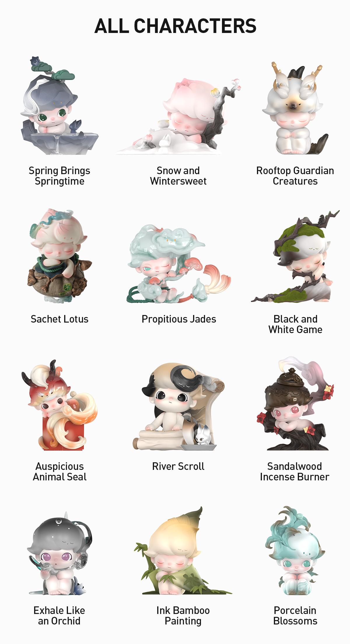 POP MART DIMOO Stories in the Cup Series Figures, Blind Box, Mystery Box