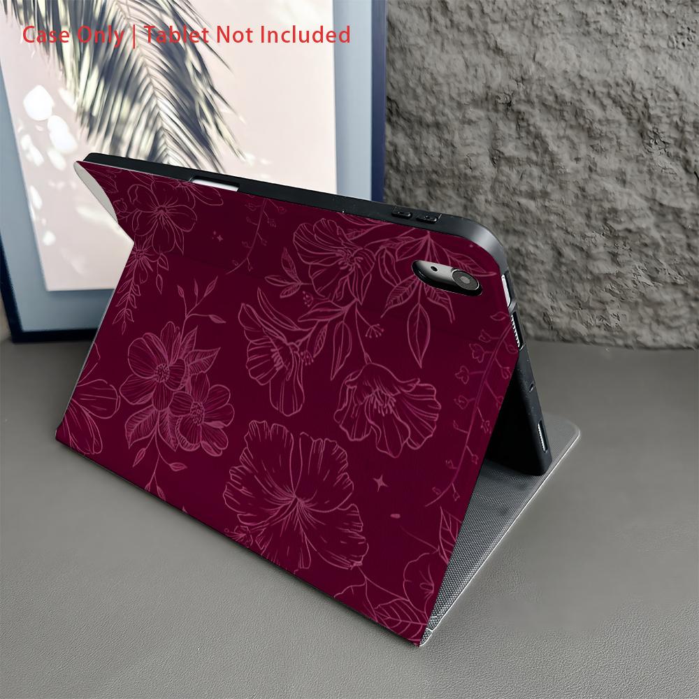 A Tablet Case with Pen Holder compatible with iPad Pro11/iPad (8th Gen)/iPad Air 4/5/iPad 10th Generation/iPad Air 13(M3 2025)/iPad Air 11(M3 2025)/iPad 11(A16 2025)/Galaxy Tab S10+/S9/A9 /Xiaomi6/6PRO/7/7PRO Tablet Protective Cover