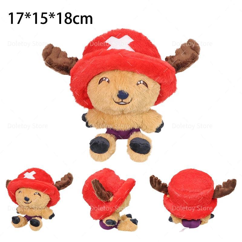NEW Hot One Piece Plush Toys Monkey Luffy Gum Gum Fruit Ace Law Soft Stuffed Doll Tony Tony Chopper Cos Sanji Sabo Birthday Gift