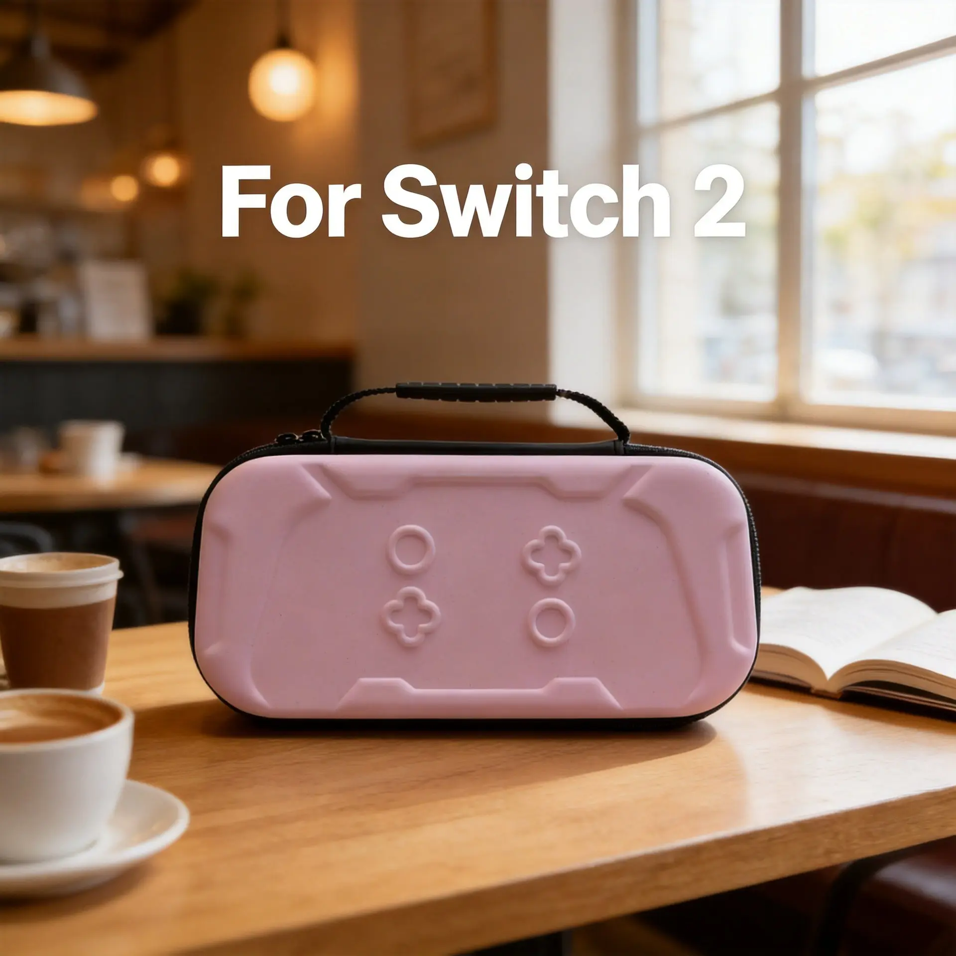 For Switch 2 Hard Shell Case Travel Carrying Case Game Console Accessorie, Shockproof Portable Console Storage Bag, Travel Protective Cover, Game Accessories, Multiple Colors Available