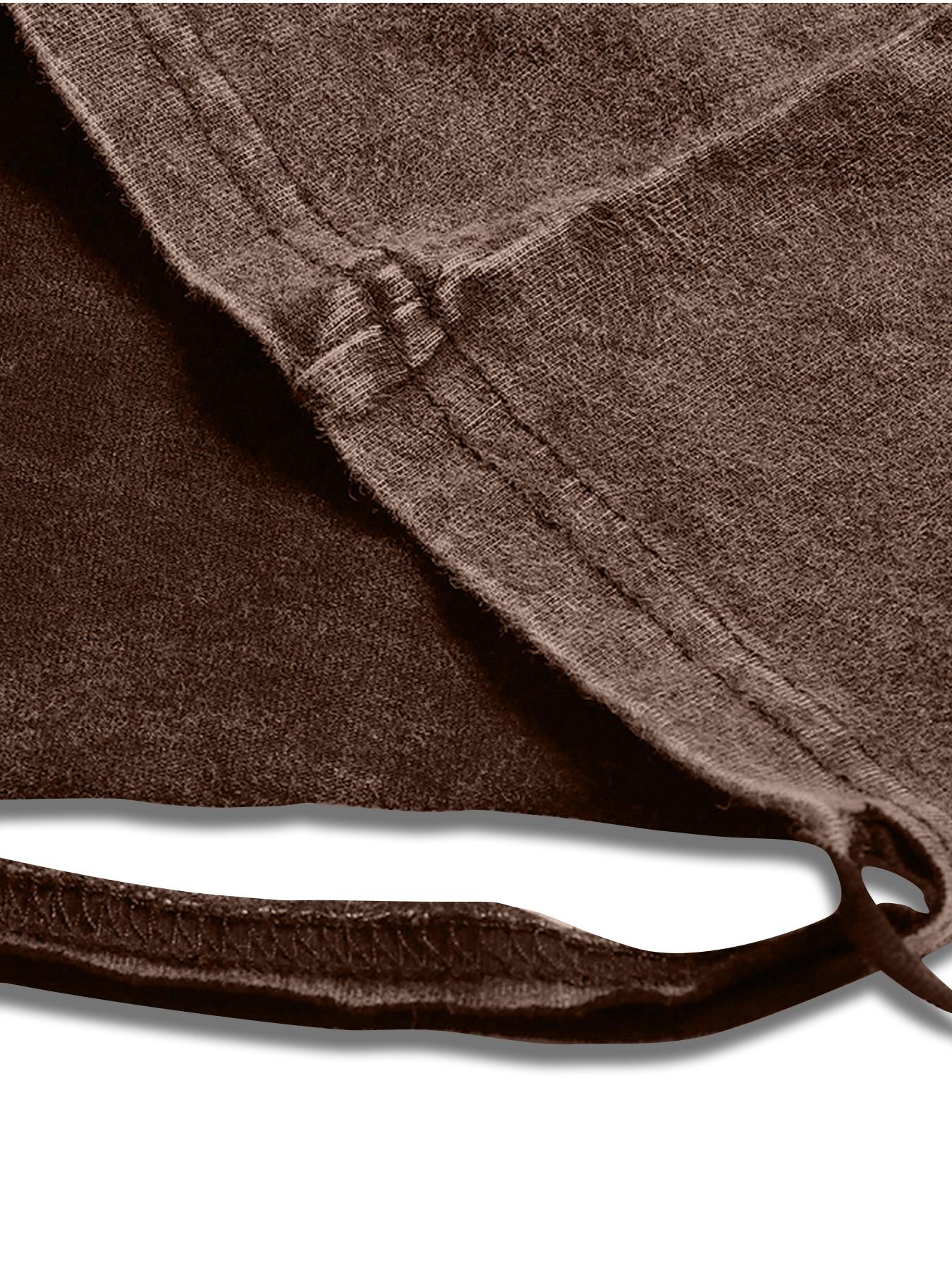 Unisex Men's Letter Print Short Sleeve Graphic Tee, Vintage Trendy Casual Double-sided Printed T-shirt for Daily Wear, Menswear for All Seasons, Top