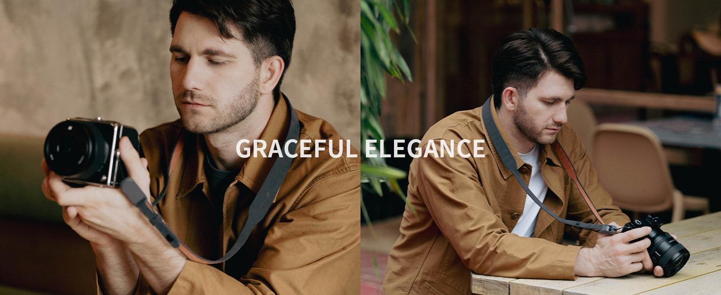 PGYTECH Camera Shoulder Strap Air Upgrade Version Adjustable Quick Release Camera Neck Strap for Mirrorless Camera digital camera Smartphone