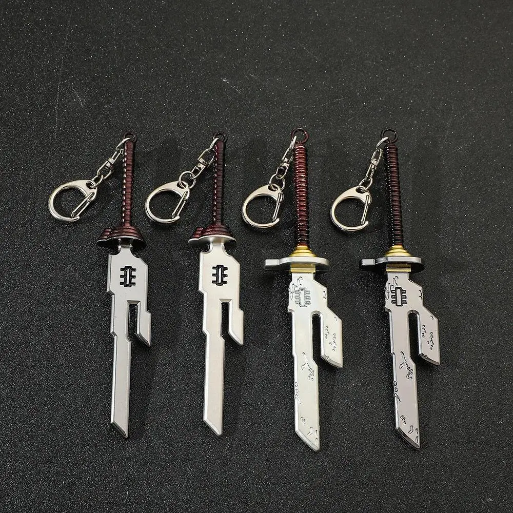 Fushiguro Toji Inverted Spear of Heaven Keychain Nanami Kento Jujutsu Kaisen Pendant Key Chain for Men Cool Keyring Jewelry Gift