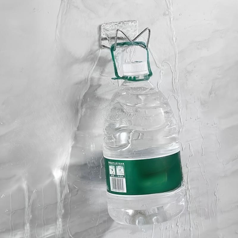 No-drill stainless steel curling iron holder, wall-mounted self-adhesive hair tool organizer, space-saving curling iron, straightener, and beauty tool storage rack, suitable for bathroom and dressing table