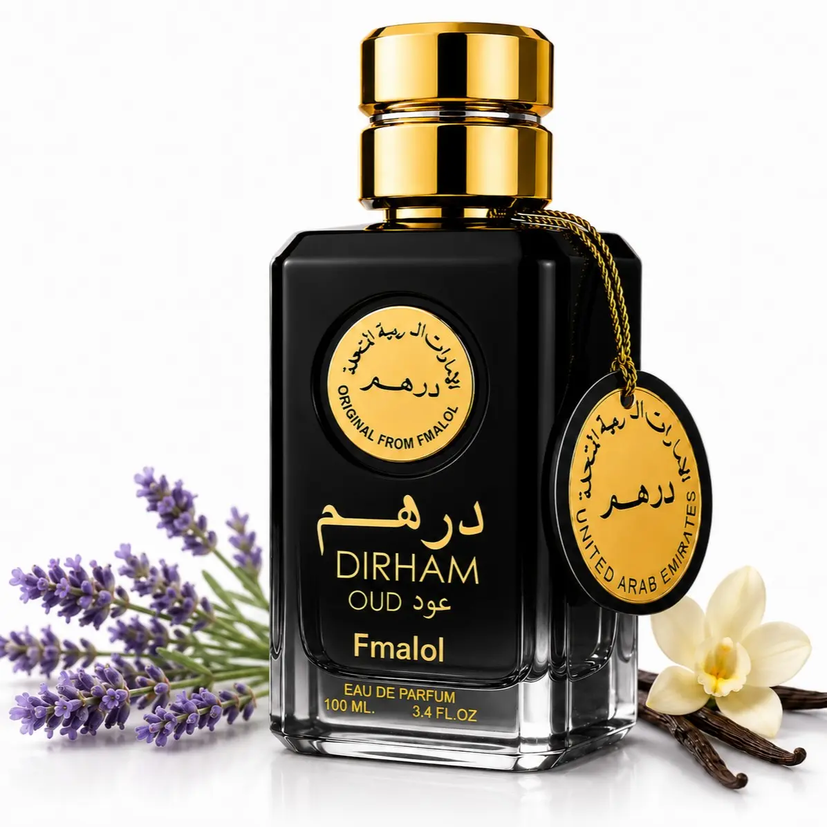 Fmalol Diarum Incense Perfume, 100ML Concentrated Spray, Luxurious Arabic Woody Scent, Rich Aromatic Fragrance, High-End Middle Eastern Gift Box, Oriental Woody Fragrance