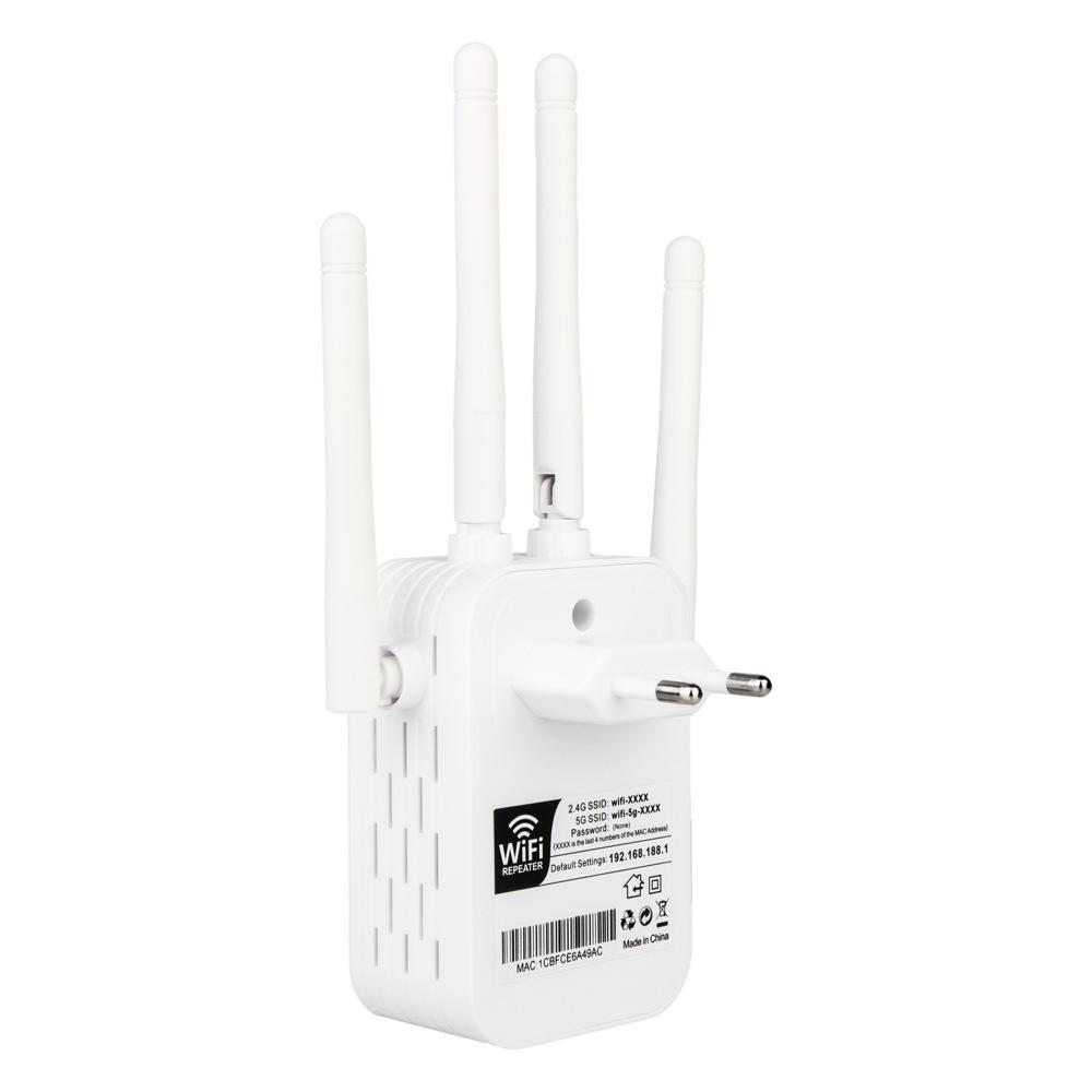 Dual-Band Wireless Wi-Fi Extender for Computers, Gamers & Apartments, High-Speed Signal Booster, WPA2 Data Security, Easy-Setup Network Expander for Full Internet Coverage (Home Users Compatible)