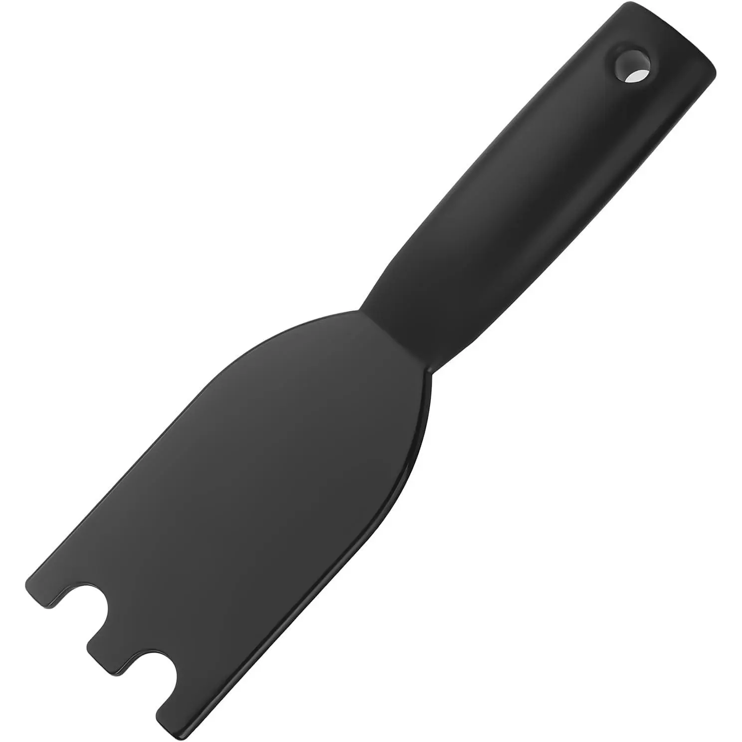 Grill Scraper for  Indoor Grills and Other Indoor Grills with Grooves,Heat-Resistant Grill Spatula with  Handle
