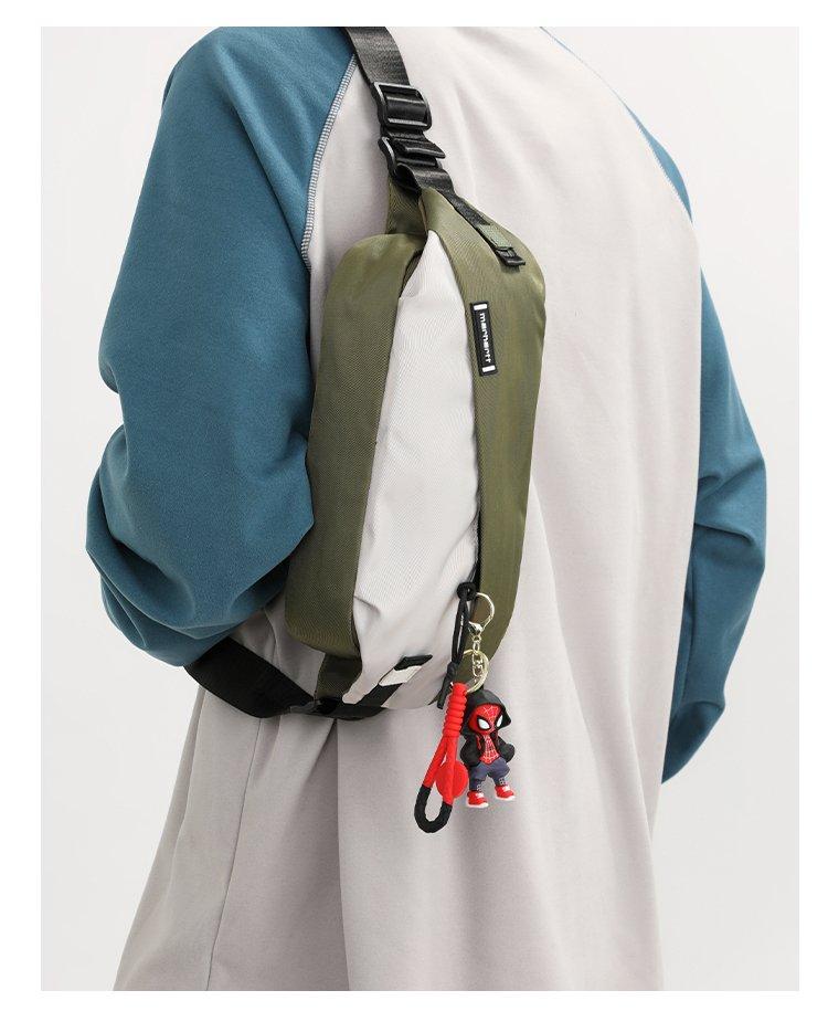 Sling Bag Crossbody Chest Bag, Lightweight Oxford Zip Bag, Waterproof Everyday Travel EDC Essential, TikTok Made Me Buy It