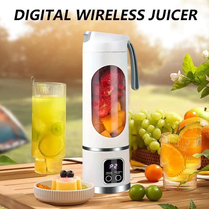 Digital Juicer Blender - Smart LED Display, Diet-Friendly，Leak Proof Design， healthy lifestyle