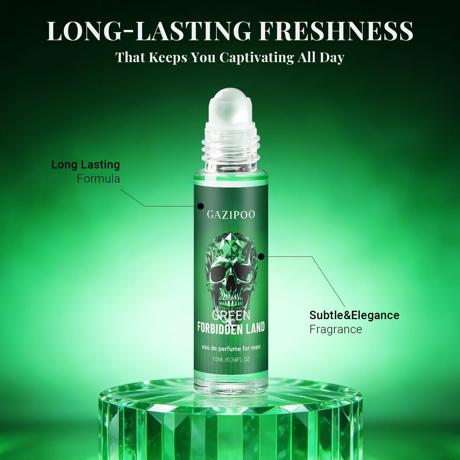 Zone Eau De Parfum 10ML, Citrus Pepper Opening, Lavender Vetiver Middle, Cedar Orris Base, Roll-On Application, Unique Woody Scent