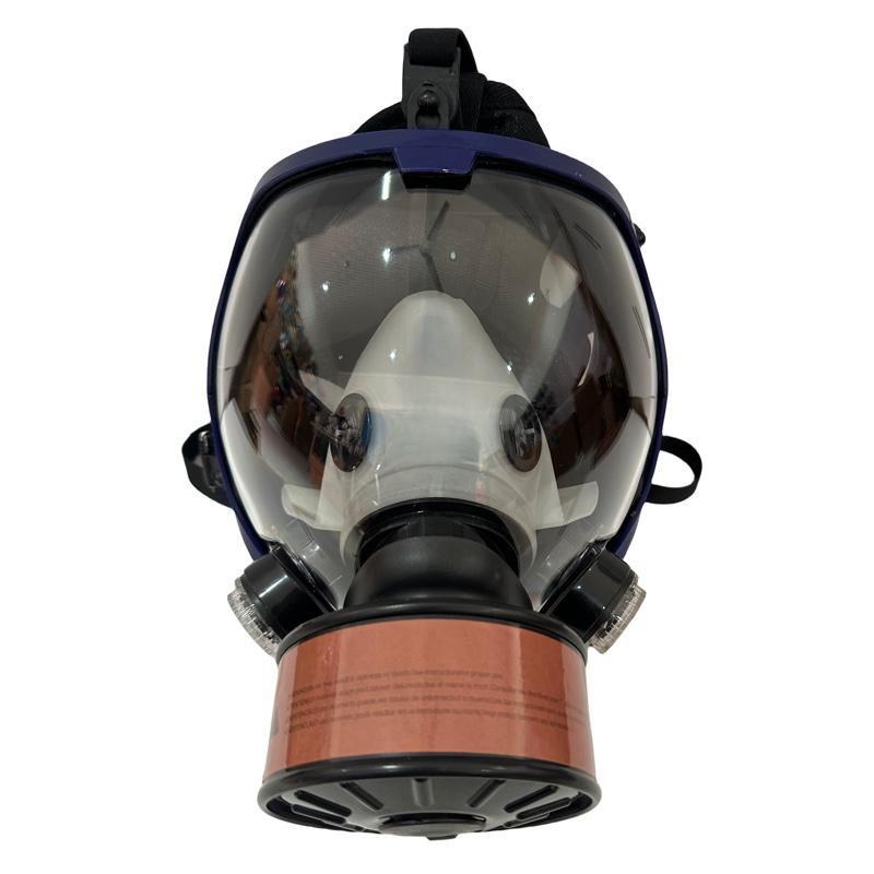 Reusable Full Face Mask with 40mm Filter, Full Face Mask with 4 Counts Filter, Safety Mask, Reusable Respirator Mask, Protective Mask for Painting, Woodworking, Construction, Grinding, Chemical