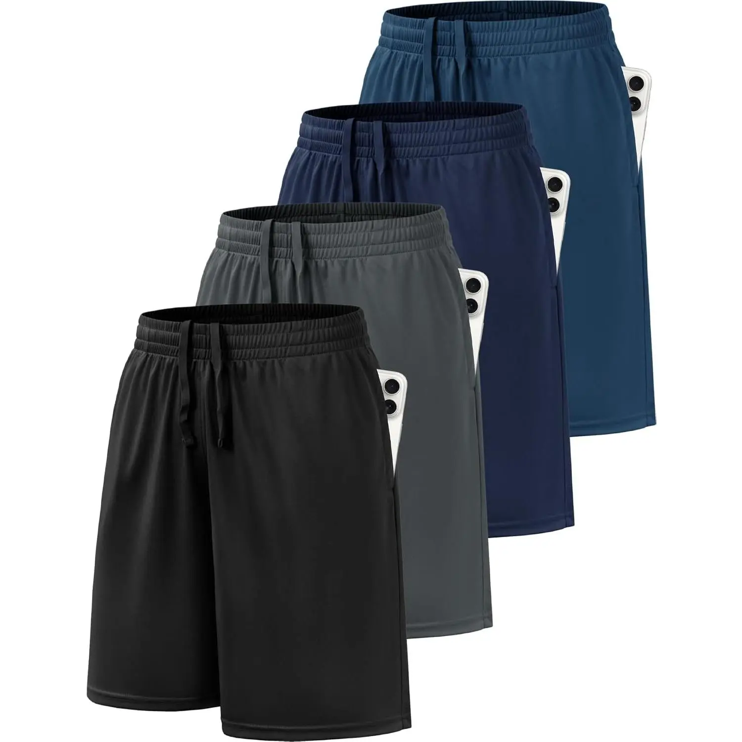 Black,navy Blue,dark Gray,dark Green