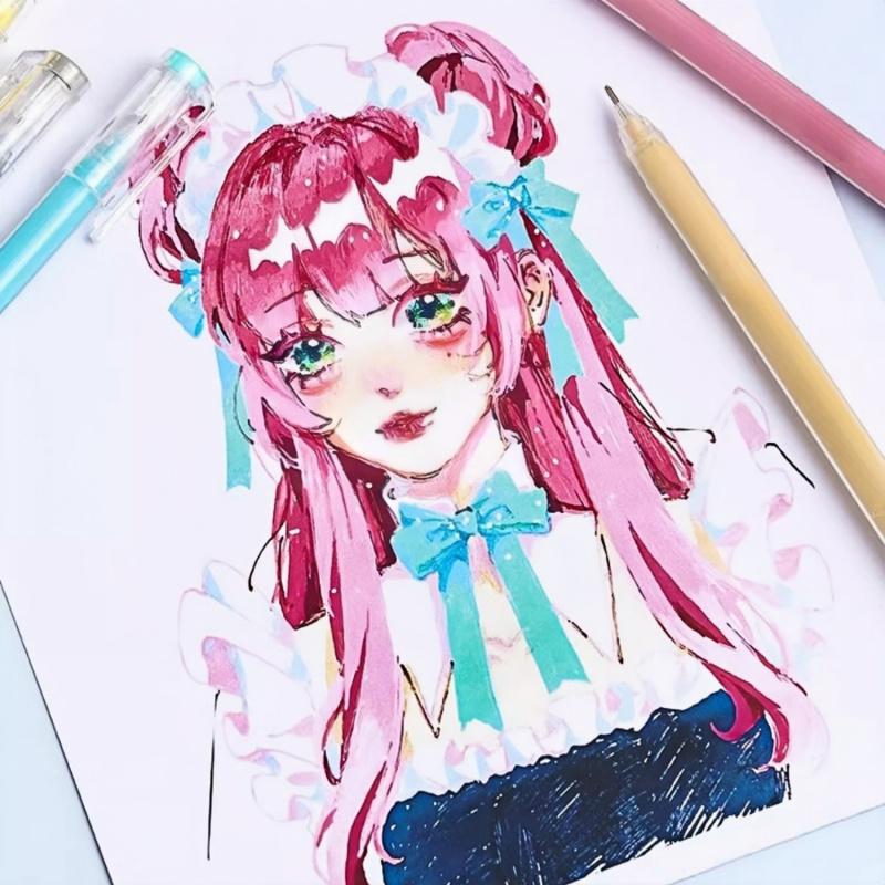 54/99/168/213 Pcs Gel Pens, 0.6 mm Fine Tip Gel Pens for Coloring,Portable Case gel pens Colored for Journaling, Coloring, Painting, Drawing & DIY Crafts,Stackable colors,Smooth,Water-Based