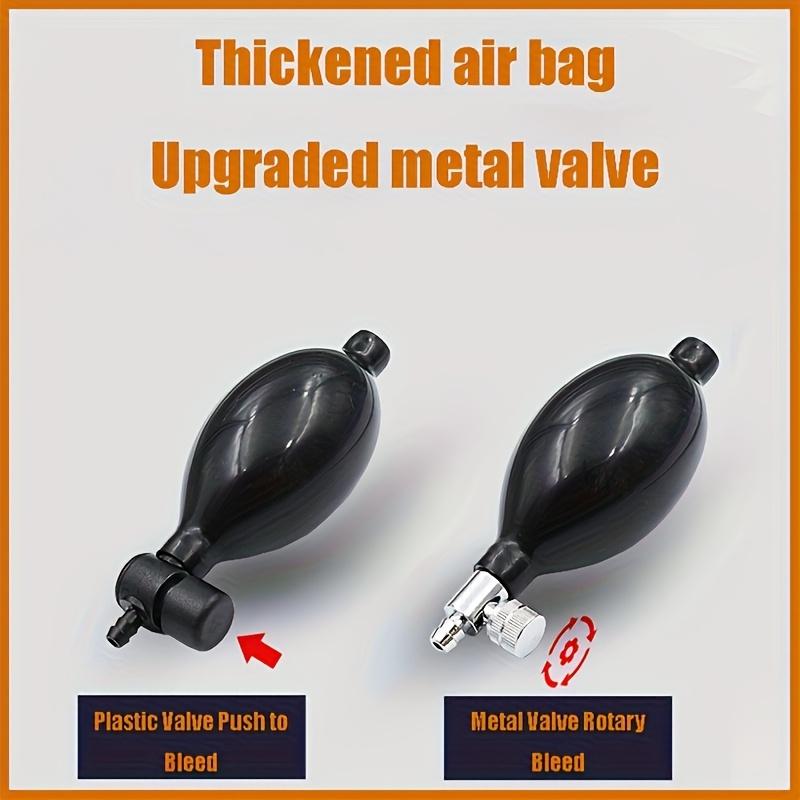 3pcs Air Wedge Bag, Powerful Commercial Grade Airbag Pump Professional Leveling Kit Alignment Tool Inflatable Spacer Bag for Rush Unlocking And Home Maintenance Auto Door And Window Alignment Hand Tool Set And Other Various Jobs