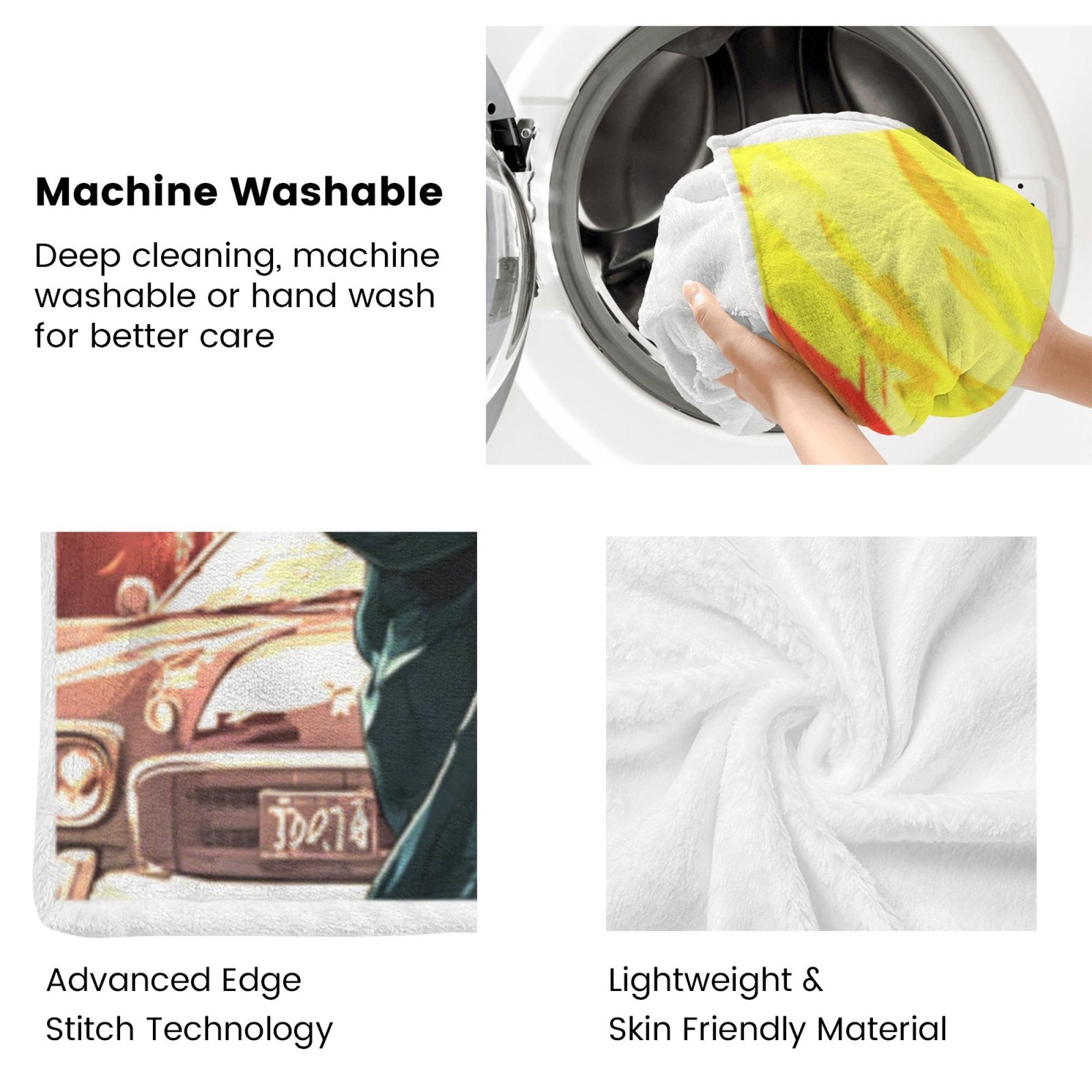 Fun monkey face blanket, made of soft flannel, a must-have for home décor and camping, a unique gift for animal lovers, warm and durable, a Christmas gift choice, a dreamy woven home decor item.