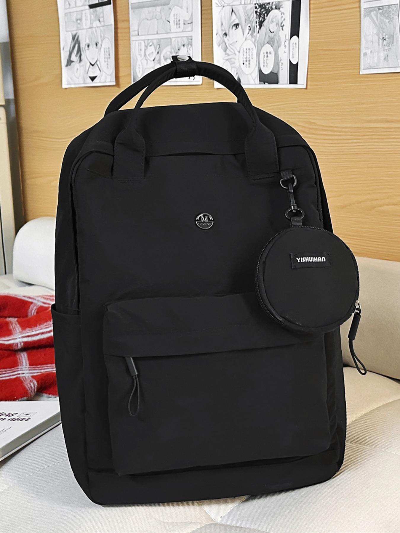 Large Capacity Backpack for Students, Casual Butterfly Pattern, All Seasons Use, Ideal for Outdoor Activities, Lightweight Backpack