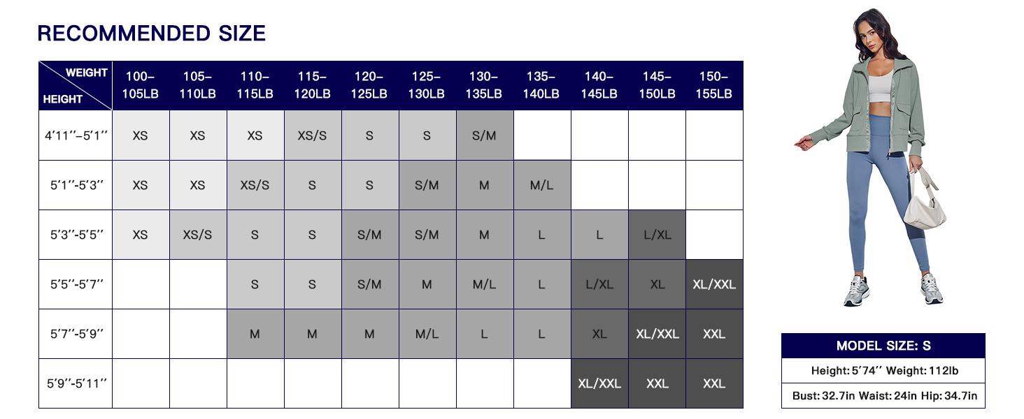 Fisoew Women's Zip up Sweatshirt Collared Neck Long Sleeve Loose Casual Lightweight Jacket with Pockets Fit Breathable puffer jacket winter outfits leather jacket winter trench zip coat Bomber Activewear fur coats for women leather jacket Womenswear