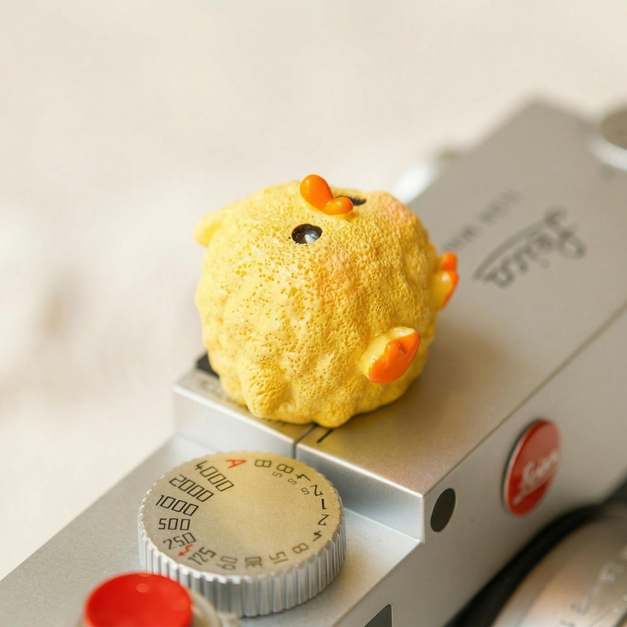 Cute Chicken Camera Hot Shoe Cover, Cartoon Animal Flashlight Accessory, Abs Resin Material, Battery-Free Decorative Protection Cap, Compatible with Dslr and Mirrorless Cameras, Photography Gift