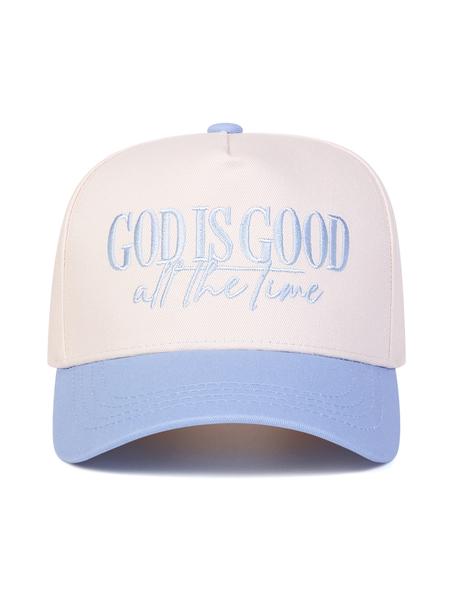 Unisex All the Time Letter Embroidered Baseball Cap, Adjustable Outdoor Sun Protection Hat, Casual Fitted Travel Beach Vacation Cap