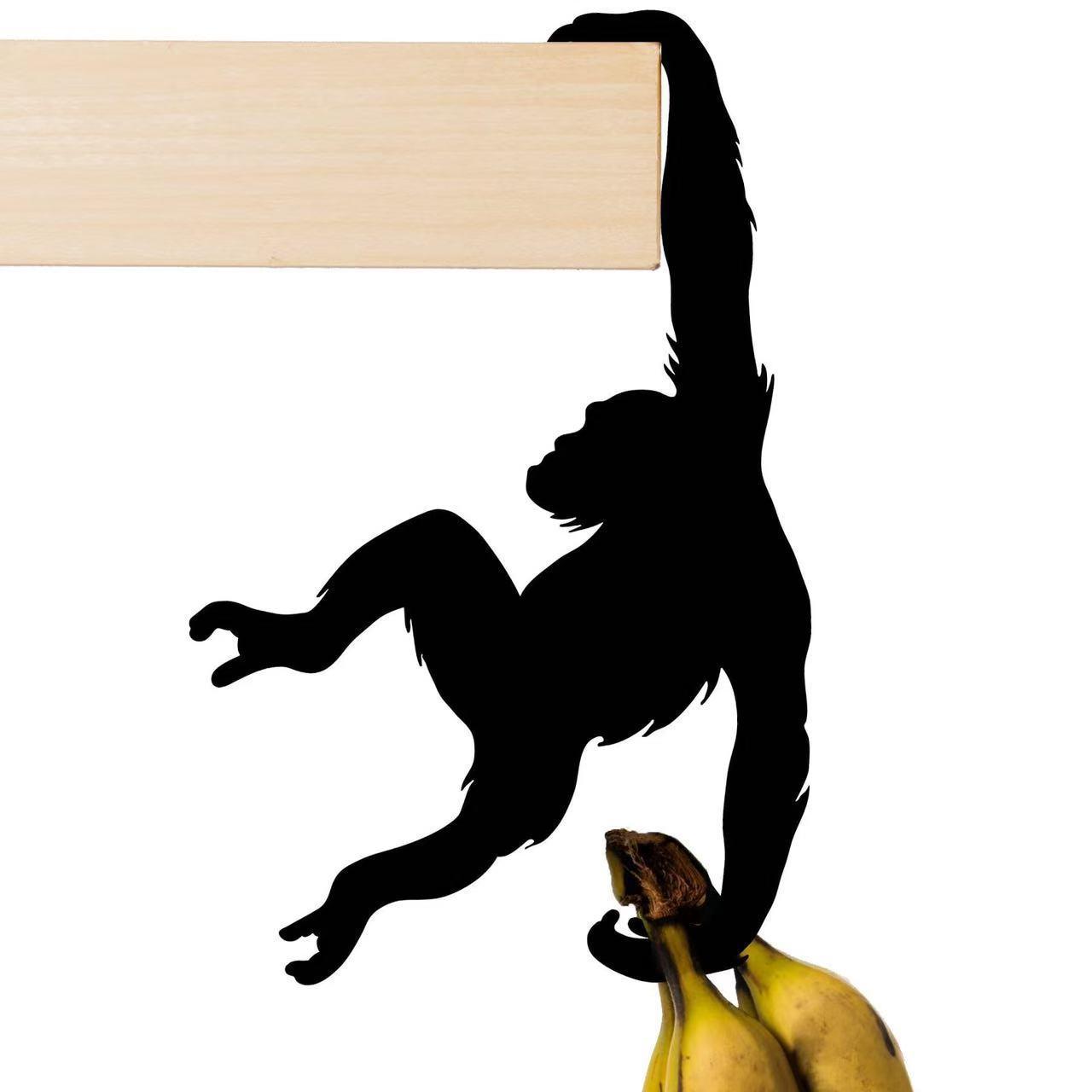 Under Cabinet Banana Holder Hook - Multi-Function Home Hook for Coat, Key Storage, Kitchen Decor, Entryway Use, Functional Home Supply